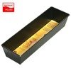 High-quality bread and cake baking mold - Textured Black Loaf Pan