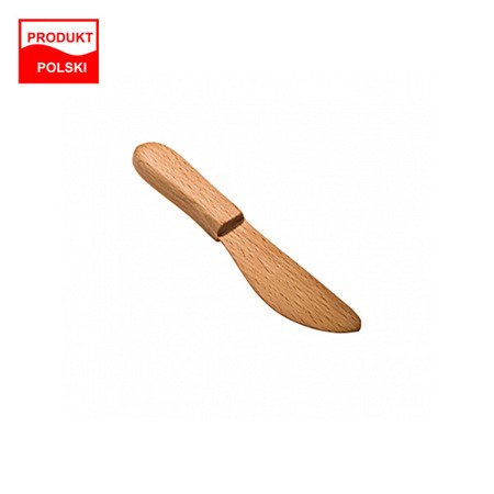 Drewniany nożyk do masła 17 cm